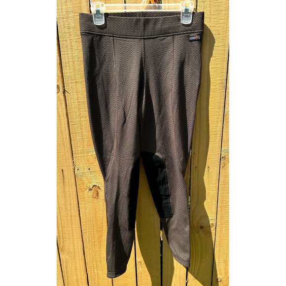 KERRITS Equestrian Riding Pants Womens Small Blue Padded Fitted - Picture 1 of 6